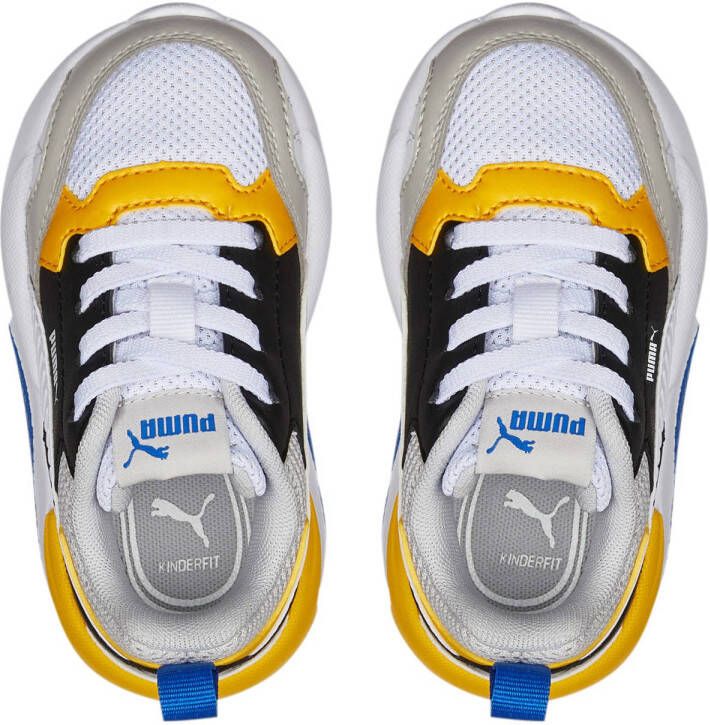 Puma X-Ray 2 Square Jr sneakers grijs wit geel