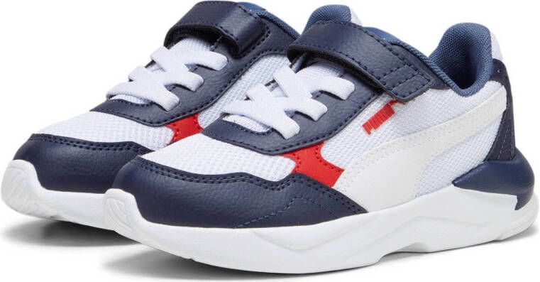 Puma X-Ray Speed Lite sneakers wit donkerblauw rood Mesh 32