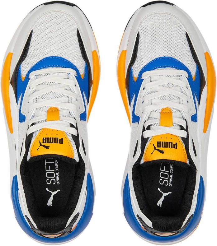 Puma X-ray Speed sneakers wit blauw oranje