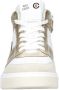 Red Code leren sneakers wit goud - Thumbnail 3