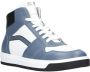 Red Code leren sneakers wit blauw - Thumbnail 2