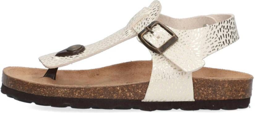 Red Code sandalen champagne