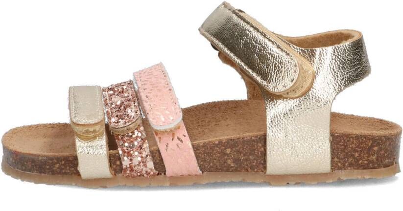 Red Code sandalen goud roze