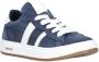 Red Code suède sneakers blauw wit - Thumbnail 2