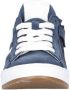 Red Code suède sneakers blauw wit - Thumbnail 3