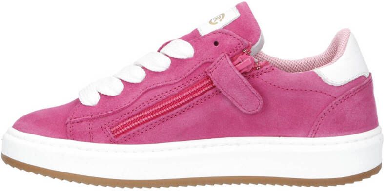 Red Code suède sneakers fuchsia