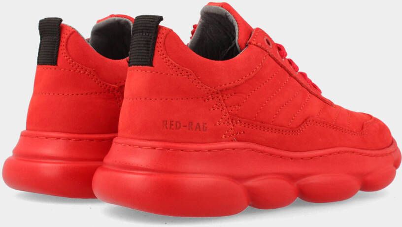 Red Rag 13541 nubuck sneakers rood