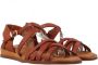 Red Rag Sandalen Plat Sandalen Plat cognac - Thumbnail 4