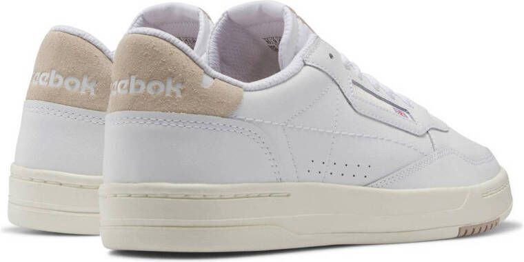 Reebok Classics Classic Leather leren sneakers wit beige