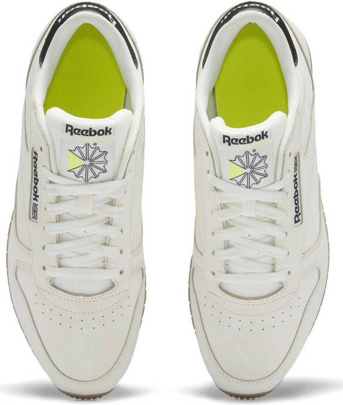 Reebok Classics Classic Leather sneakers ecru zwart