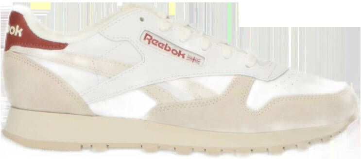 Reebok Classics Classic Leather sneakers wit ecru roze