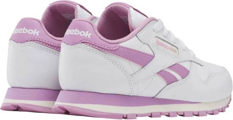 Reebok Classics Leather sneakers wit roze