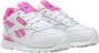Reebok Classics Classic Leather Step 'N' Flash sneakers met lichtjes wit roze - Thumbnail 4