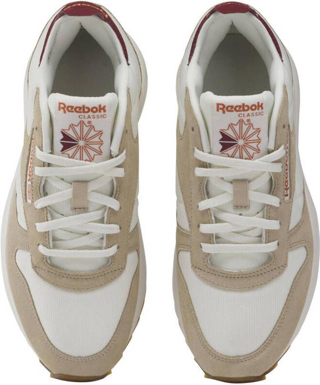 Reebok Classics Classic sp extra sneakers ecru zand donkerrood