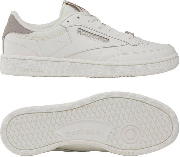 Reebok Classics Club C 85 sneakers wit beige