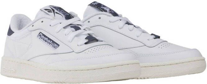 Reebok Classics 85 sneakers wit donkerblauw