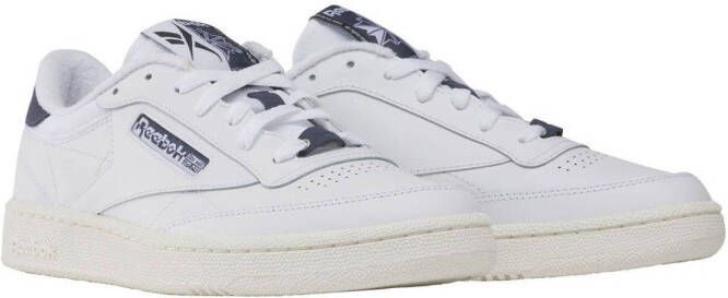 Reebok Classics Club C 85 sneakers wit donkerblauw