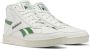 Reebok Classics Club C Form Hi leren sneakers ecru groen - Thumbnail 5