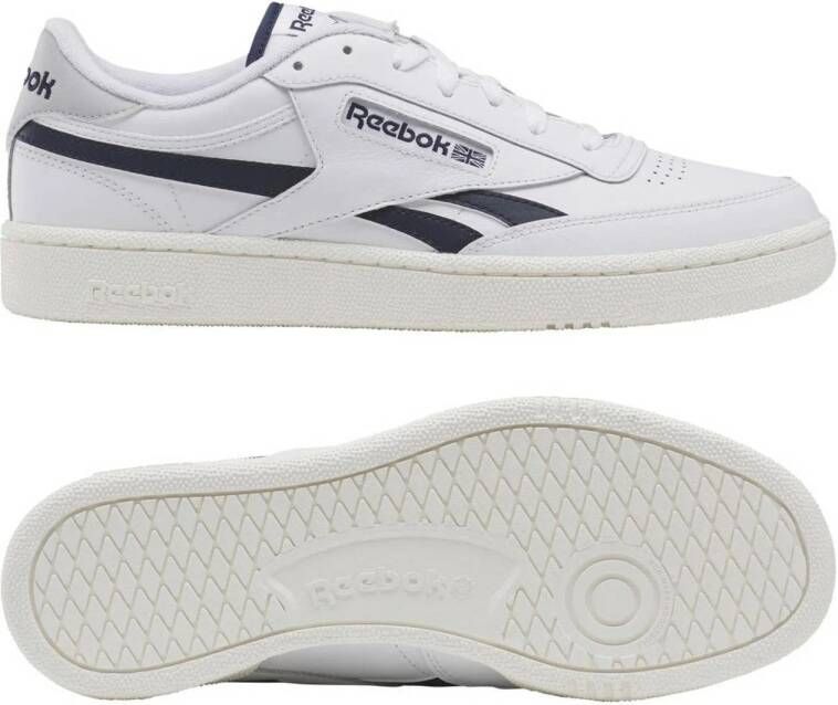 Reebok Classics Club C Revenge sneakers wit donkerblauw