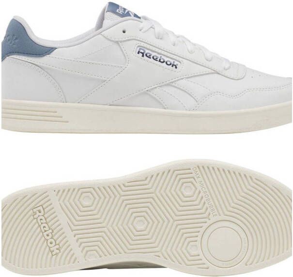 Reebok Classics Court Advance sneakers wit blauw donkerblauw