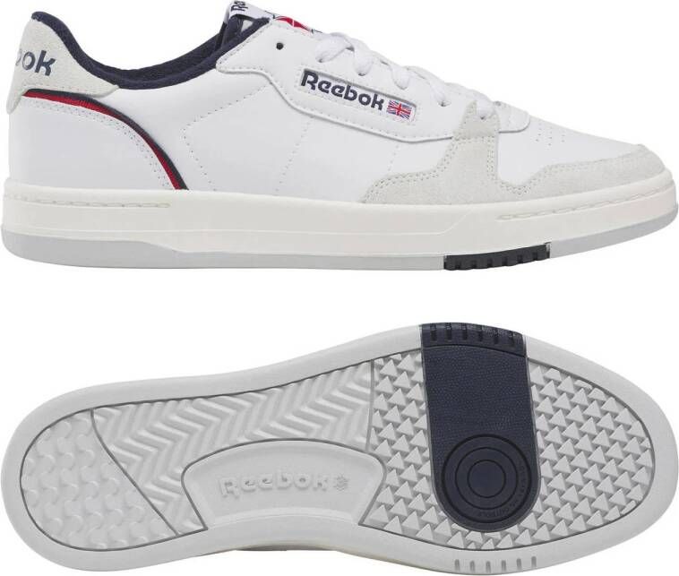 Reebok Classics Phase Court sneakers wit ecru donkerblauw