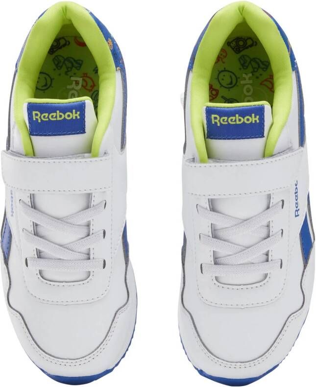 Reebok Classics Royal Prime Jogger 3.0 sneakers wit blauw geel