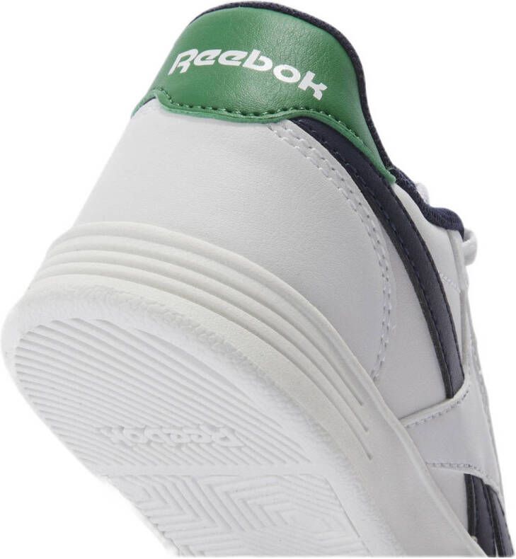 Reebok Court Advance sneakers wit blauw groen