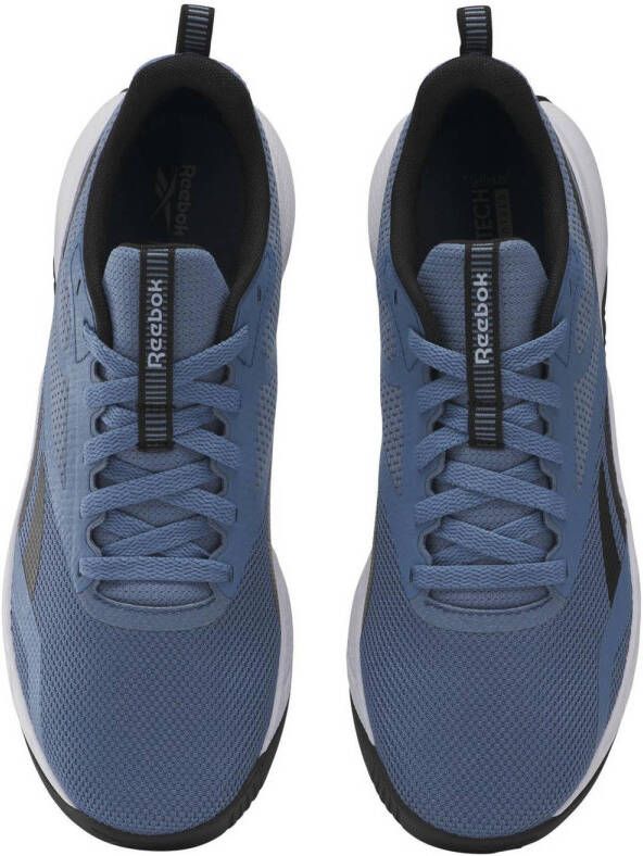 Reebok Training NFX trainer fitness schoenen blauw zwart wit