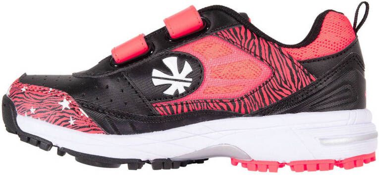 Reece Australia Powerpitch Outdoor hockeyschoenen zwart roze Jongens Meisjes Polyester 37