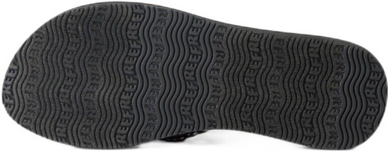 Reef Baja Elana teenslippers zwart