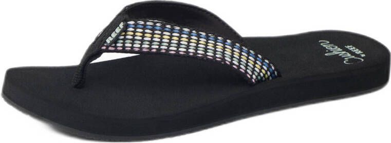Reef Baja Elana teenslippers zwart