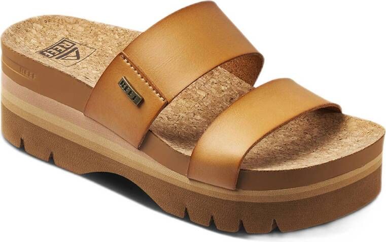 Reef Cushion Vista Higher slippers cognac