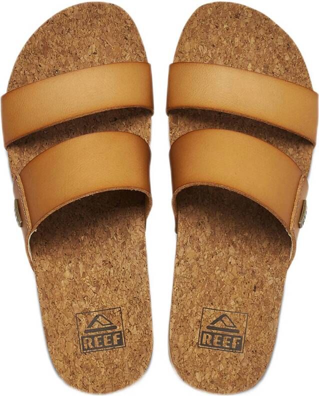 Reef Cushion Vista Higher slippers cognac