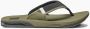 Reef Fanning Low Olive Heren Slippers Olijfgroen - Thumbnail 5