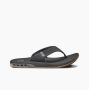 Reef Fanning Low Black Heren Slippers Zwart - Thumbnail 7