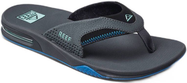 Reef Fanning teenslippers donkergrijs