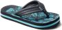 Reef Kids Ahi Aquifer Palm Jongens Slippers Blauw - Thumbnail 7