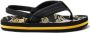Reef Little Ahi teenslippers zwart groen Textiel 23 - Thumbnail 6