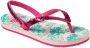 Reef teenslippers met hielbandje roze met glitters Rubber 23-24 - Thumbnail 4