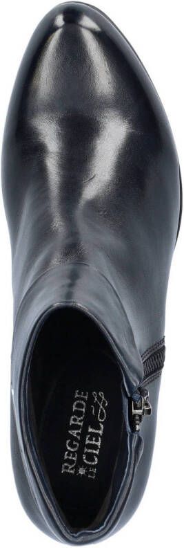 Regarde le ciel Stefany 03 leren enkellaarzen donkerblauw