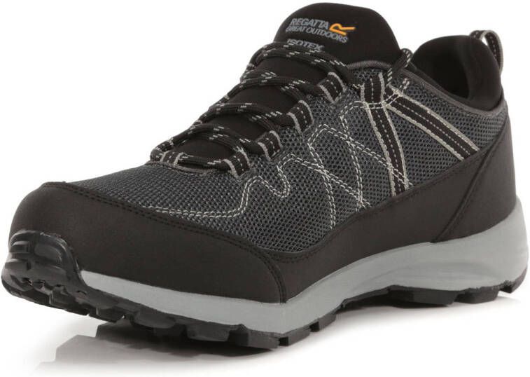 Regatta Samaris Lite wandelschoenen zwart grijs