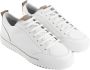Rehab Crash Lage sneakers Leren Sneaker Heren Wit - Thumbnail 5