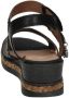 Remonte Rieker Dames schoenen D3064-01 Zwart - Thumbnail 4