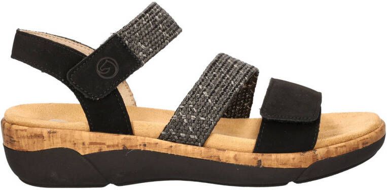 Remonte sandalen zwart