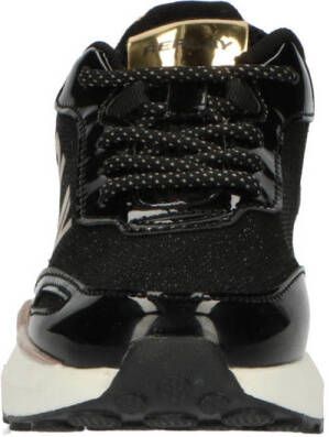 REPLAY Athena sneakers zwart goud