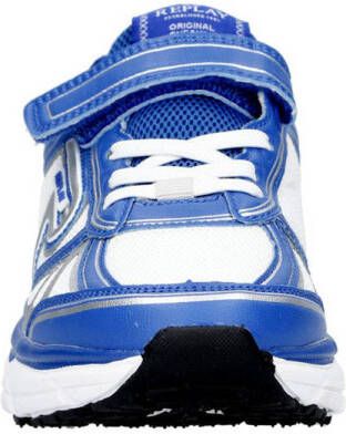 REPLAY Christal jr 1 sneakers wit blauw