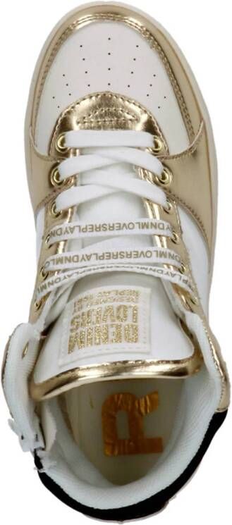 REPLAY Cobra 10 sneakers wit goud