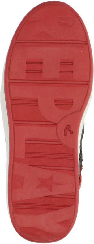 REPLAY Cobra sneakers zwart rood