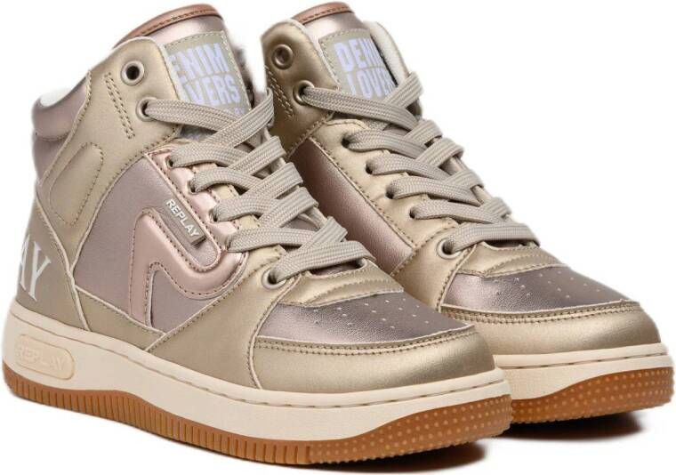 REPLAY Epic JR 18 sneakers goud