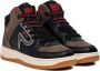 REPLAY Epic JR 8 sneakers bruin zwart - Thumbnail 2